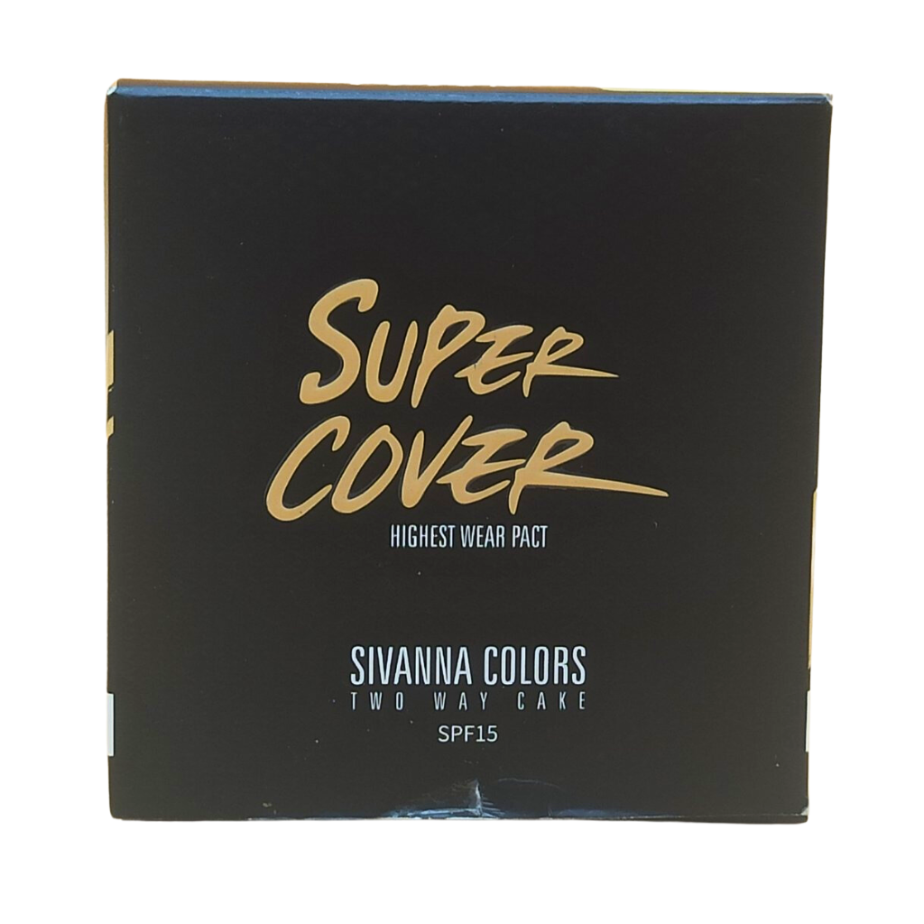 Sivanna Super Cover Two Way Cake (10g) - #01 Light Beige - HF201